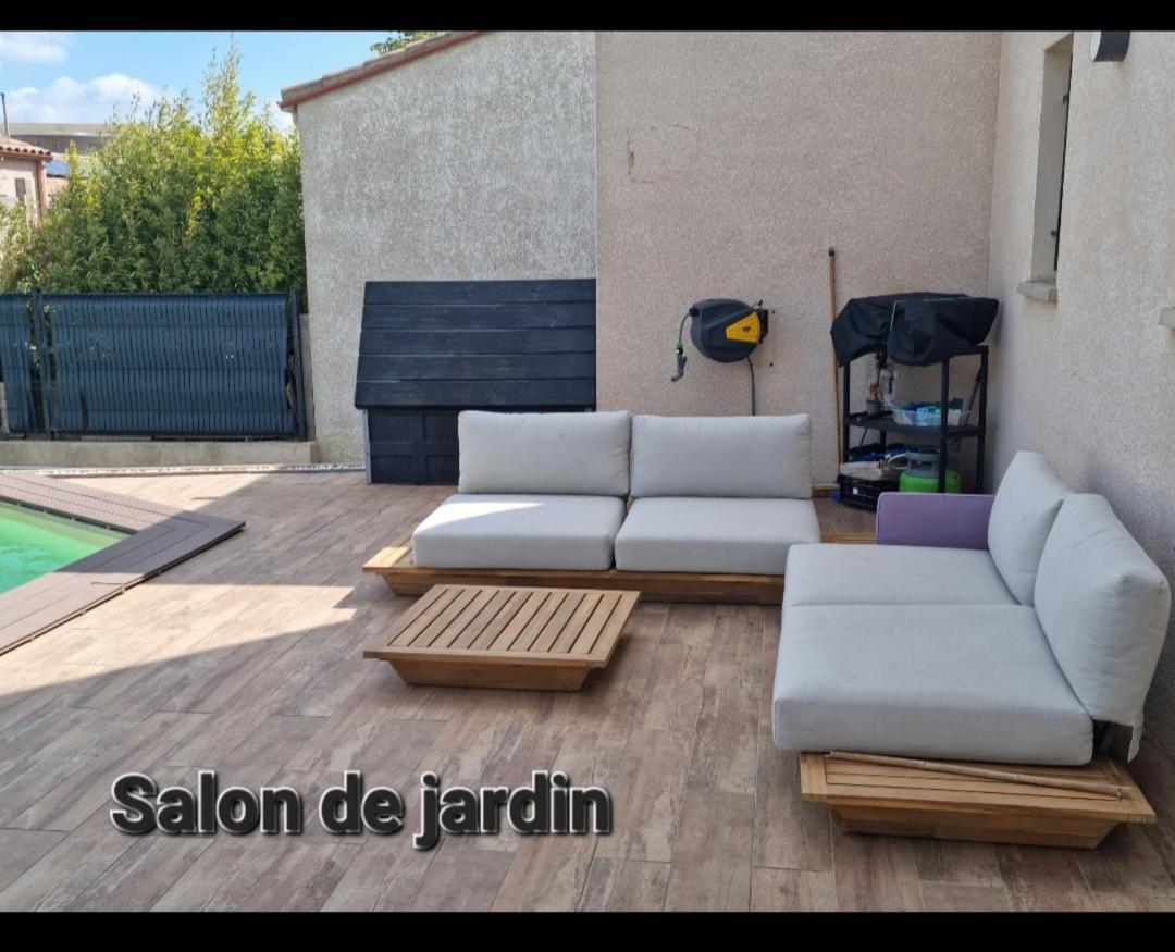 Maison 8 Couchages Clim, Plage A Pied, Petite Piscine Port-la-Nouvelle Buitenkant foto